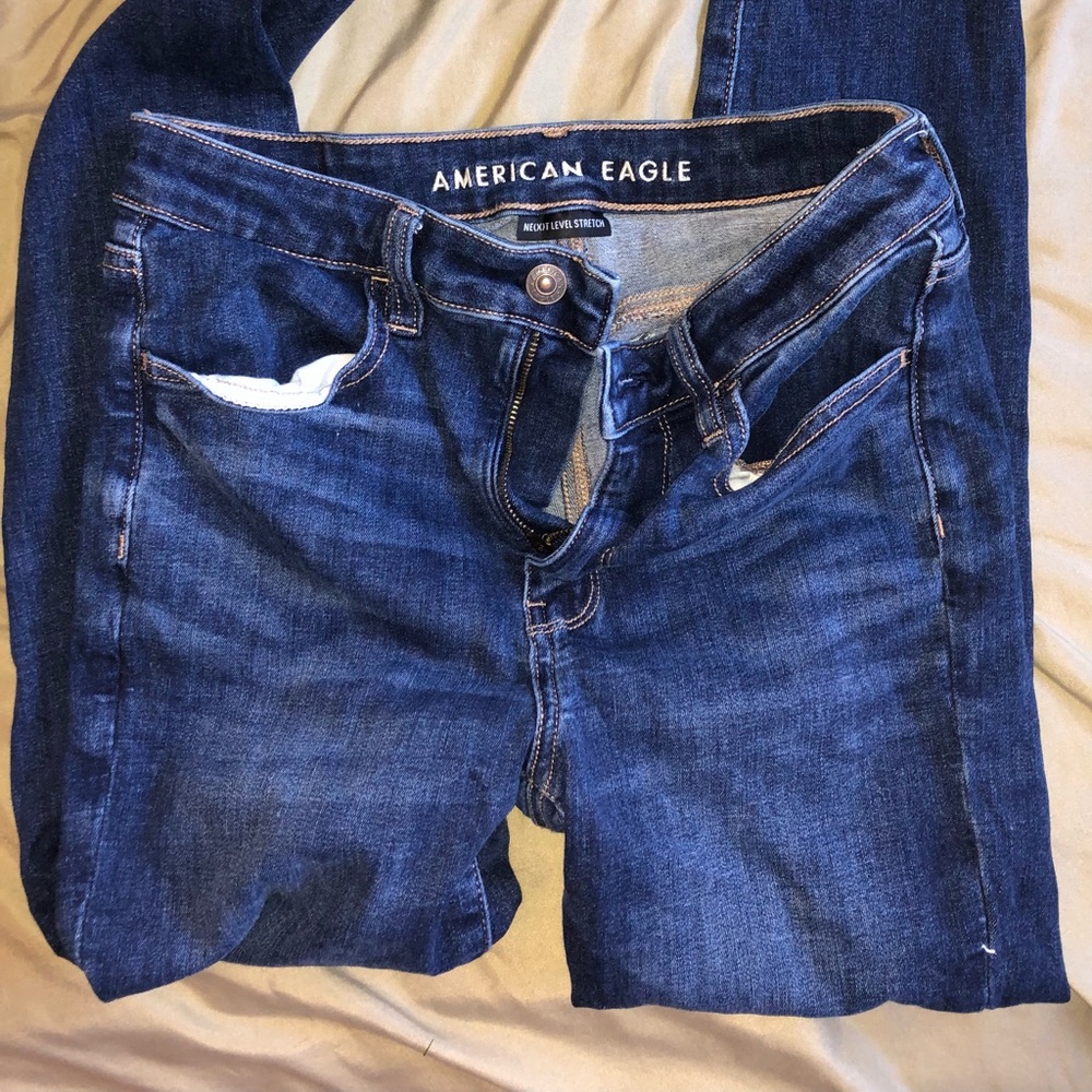 American eagle blue jeans